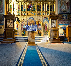 Interior of a Church Sighetu MarmaÃâºiei